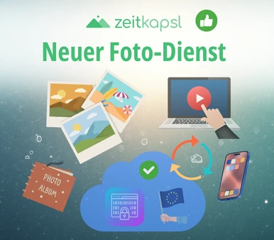 zeitkapsl: Die sichere, europäische Alternative zu Google Fotos