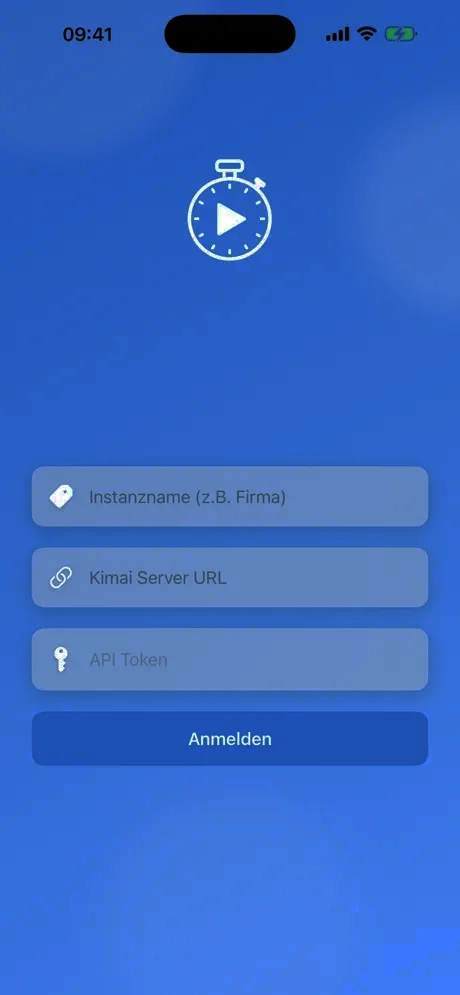 Timai von Thomas Entner, iOS, App Store - die API-Zugang-Einstellungen. Screenshot: App Store / Thomas Entner. Bearbeitung: My Apps unleashed DE.